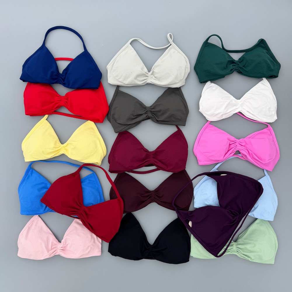 Plunge Bra Push Up - Soutien-gorge de sport à bretelles pour