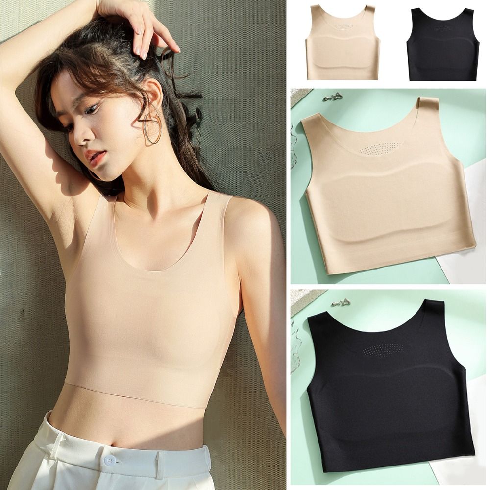 Plunge Bra Push Up - Soutien-gorge bustier sans couture en soie