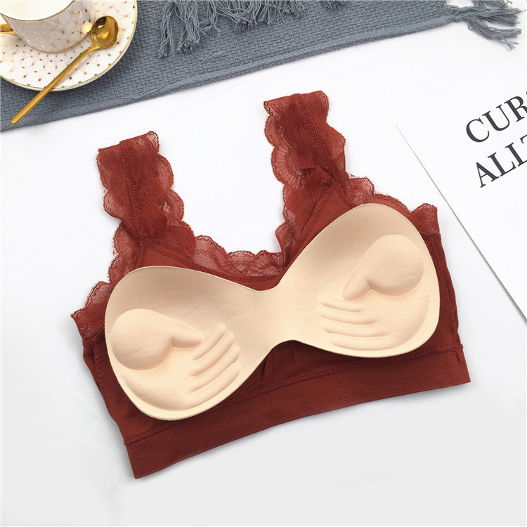 Soutien-gorge de sport sans co - Lace Bralette Set avis et prix