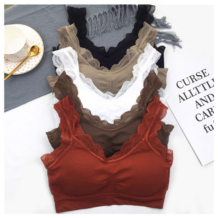 Soutien-gorge de sport sans co - Lace Bralette Set avis et prix