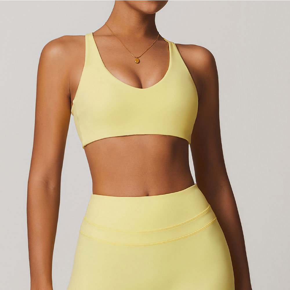 JUREN-Soutien-gorge de sport p - Plunge Bra Push Up avis et prix