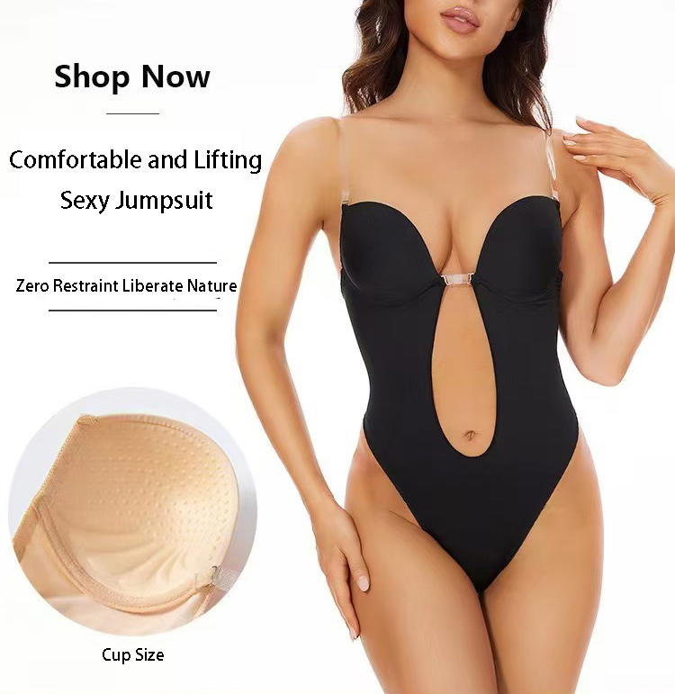 Soutien-gorge gainant sans dos - Plunge Bra Push Up avis et prix